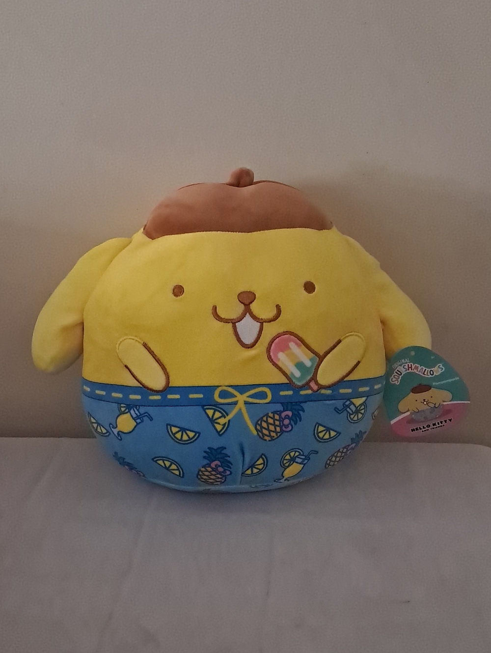 Sanrio Pompompurin Yellow Plush Squishmallow